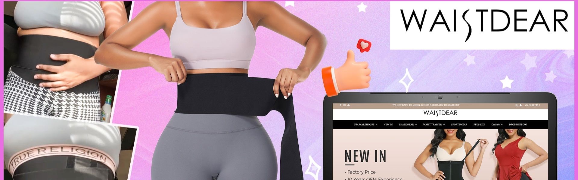 Wholesale waist trainers with logo Attractive