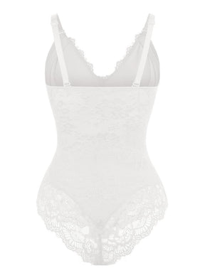 Wholesale Sexy Lace Breast Support Adjustable Shaper for Bridal Bodysuit