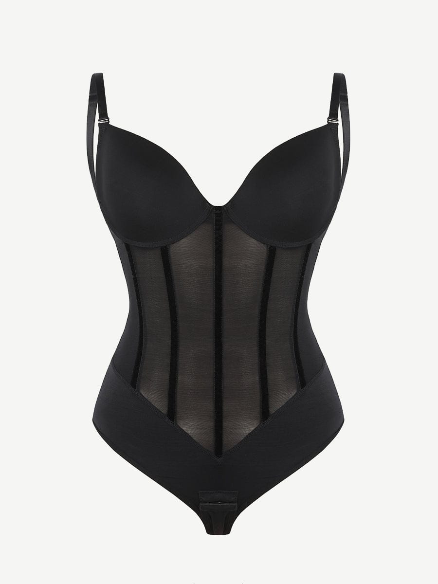 Wholesale Back U Design Comfy Compression Shapewear with 5 Steel Bones