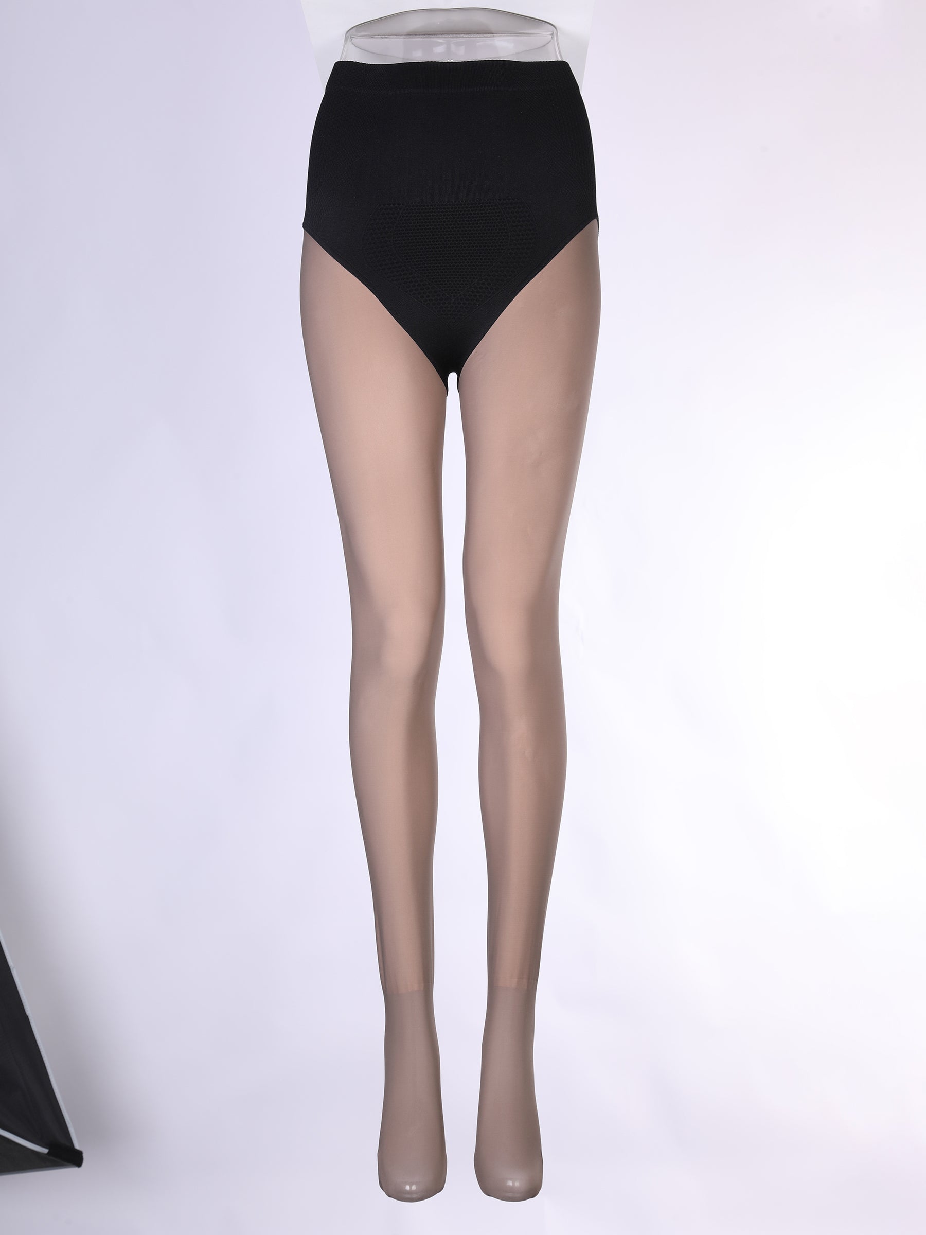 Wholesale High-Waisted Seamless Sculpting Sheer Thermal Tights