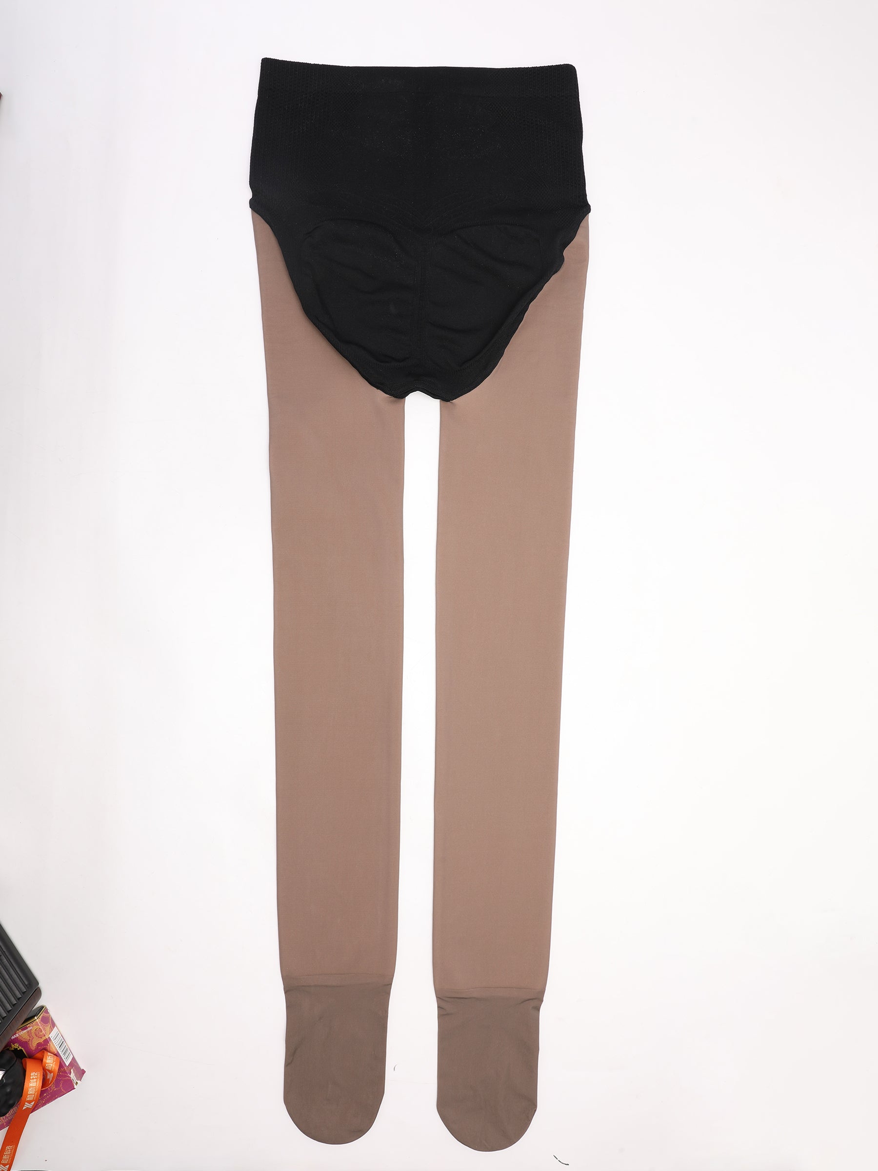 Wholesale High-Waisted Seamless Sculpting Sheer Thermal Tights