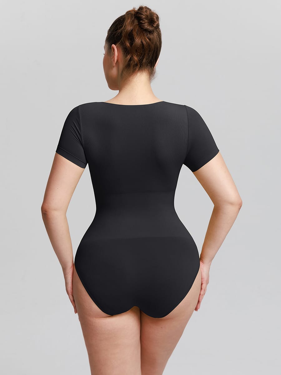 Wholesale Seamless Scoop Neck Shapewear Bodysuit Buttery Soft Tummy Control