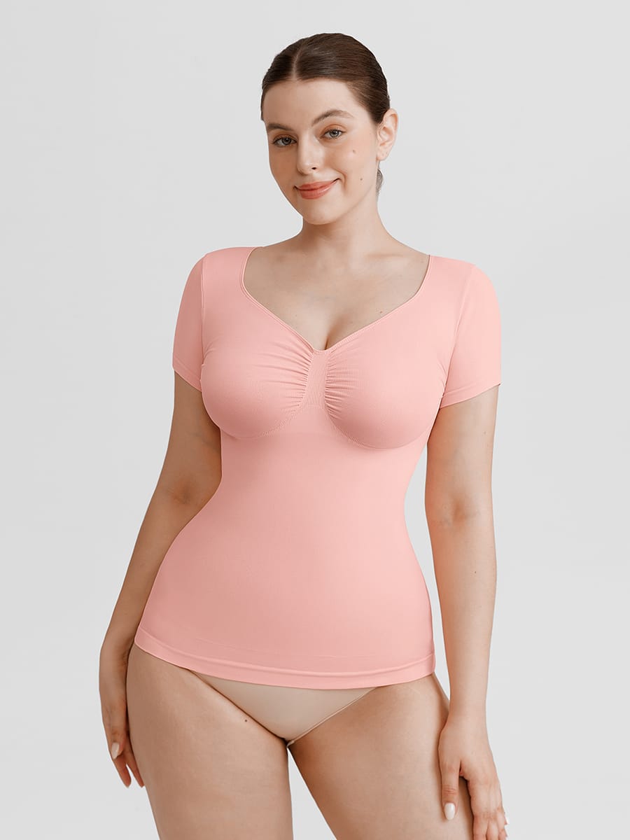 Wholesale Seamless Bust Support Tummy Control Shaping Cami SPU