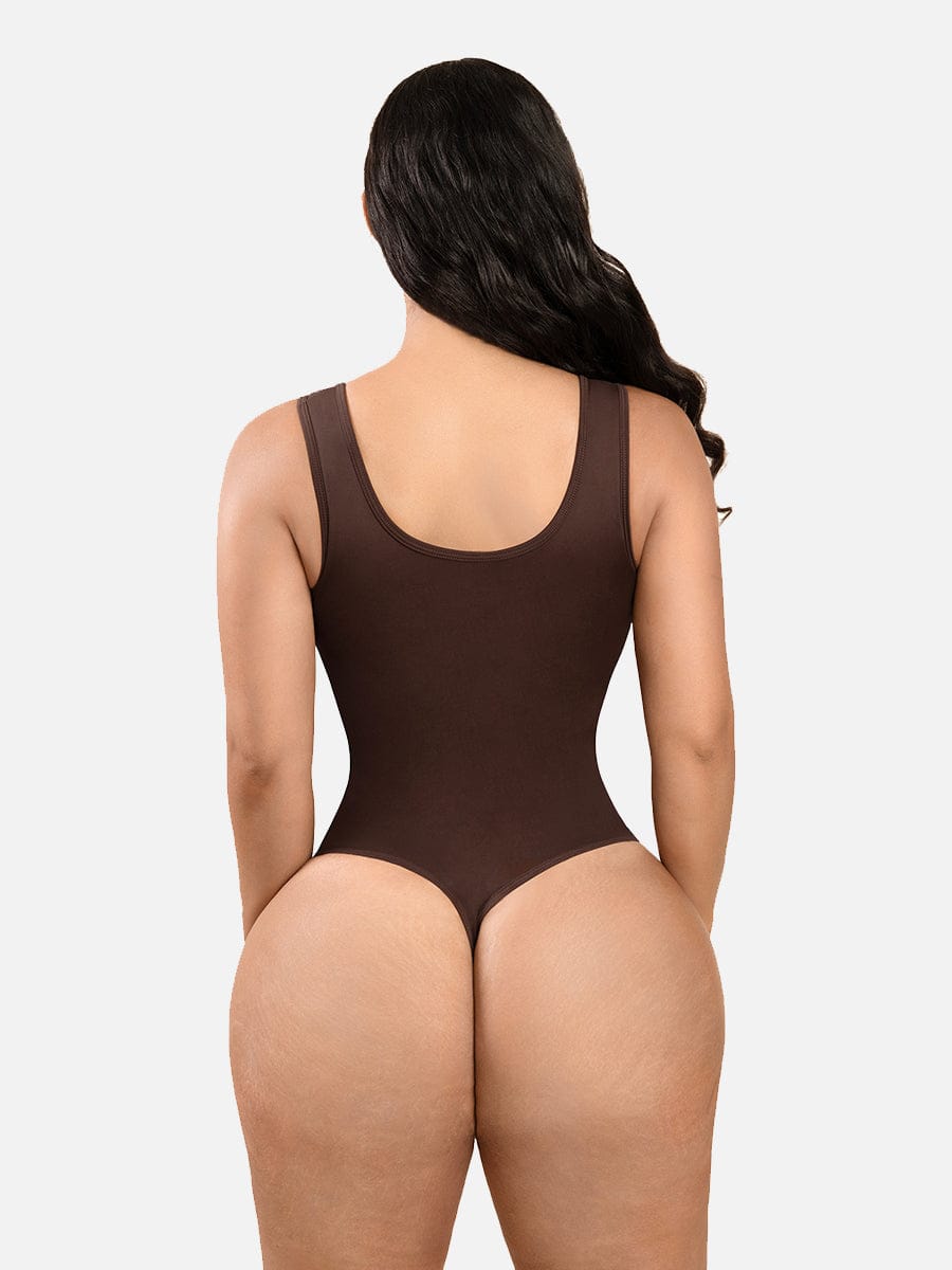 Wholesale Tank Top Thong Bodysuit Abdominal Breathable Can be Worn Outside