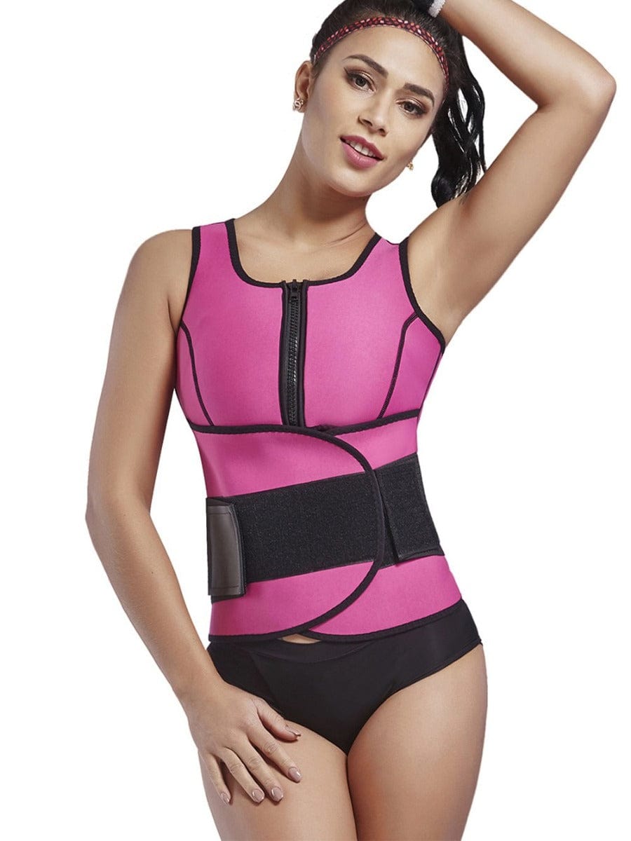 Wholesale Shaping Curve Plus Neoprene Tanks Shaper Racerback