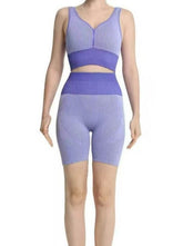 Wholesale Women's Seamless Fitness Sexy Bra Shorts Sportswear