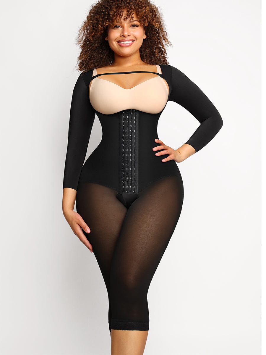 Wholesale U-shaped Free Cutting Cuff Design Postsurgical Breast Support Butt Lifting Shapewear