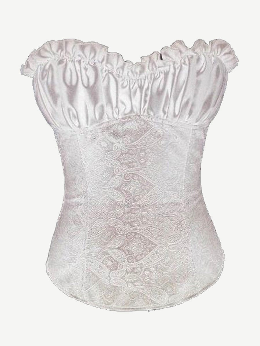 Palace Nude Color Strapless Shaping Corset Party Sexy Women Cheap Corset