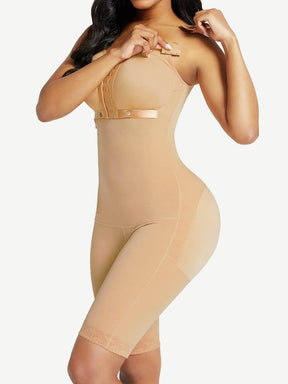 Wholesale 3-Row Hook Tummy Control Butt Lifter Thigh Trimmer Post-surgical Full Body Shaper