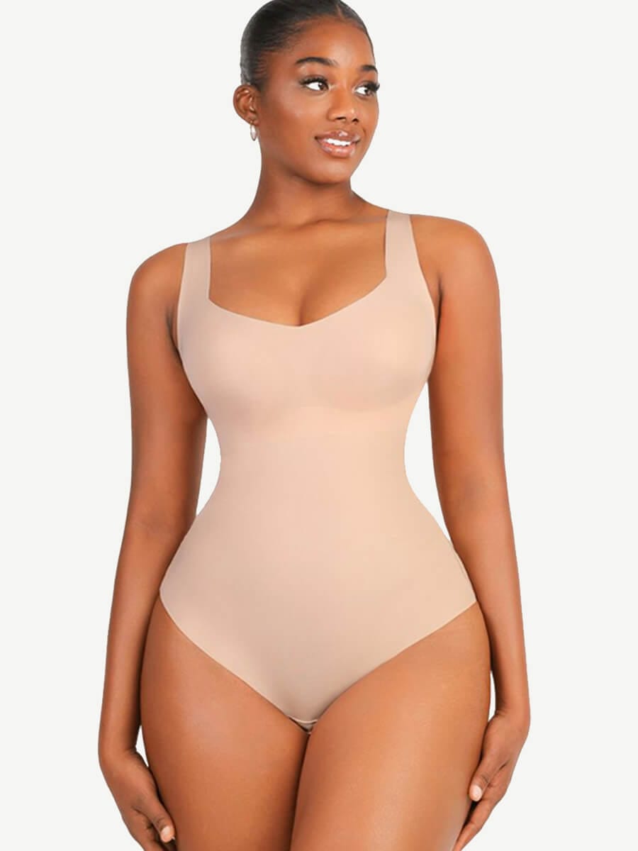 Wholesale Air Slim V Neck Fit 3 in 1 Bodysuit Shapewear