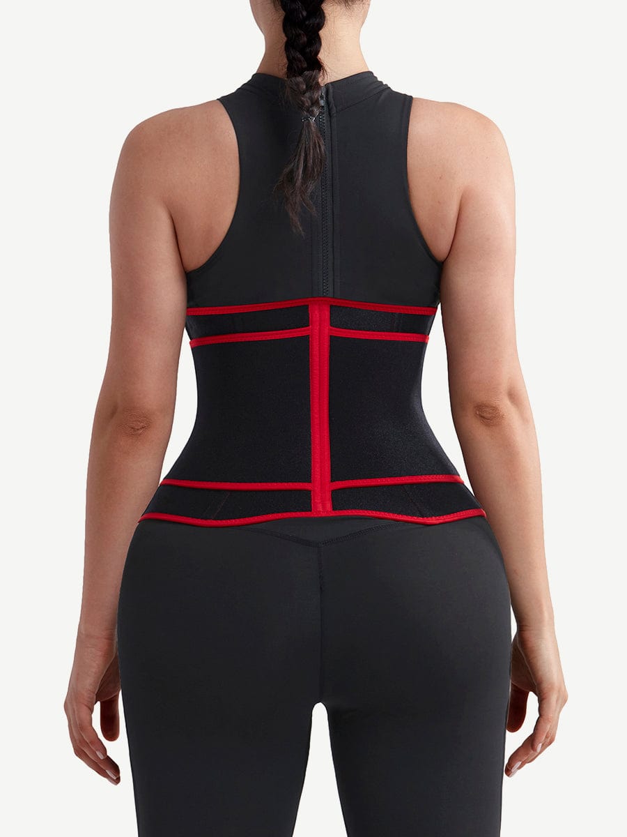 Wholesale Black Neoprene Waist Trainer 10 Steel Bones Basic Shaping