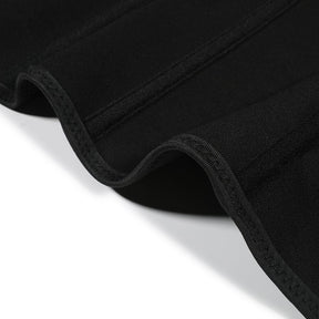 Wholesale Latex Black Vest Shaper Adjustable Strap Zipper Fat Burning