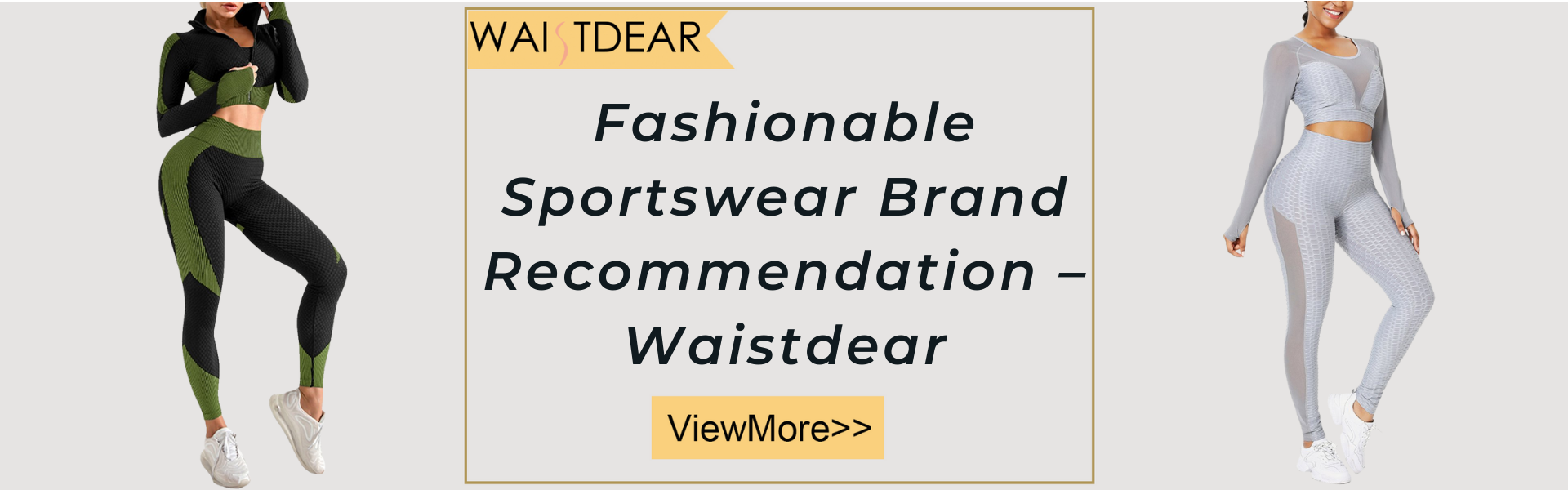 Fashionable Sportswear Brand Recommendation – Waistdear