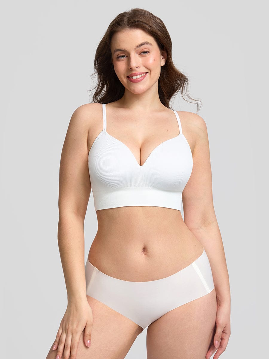 Wholesale Wireless Demi T Shirt Bra Seamless Light Support Everyday Comfort