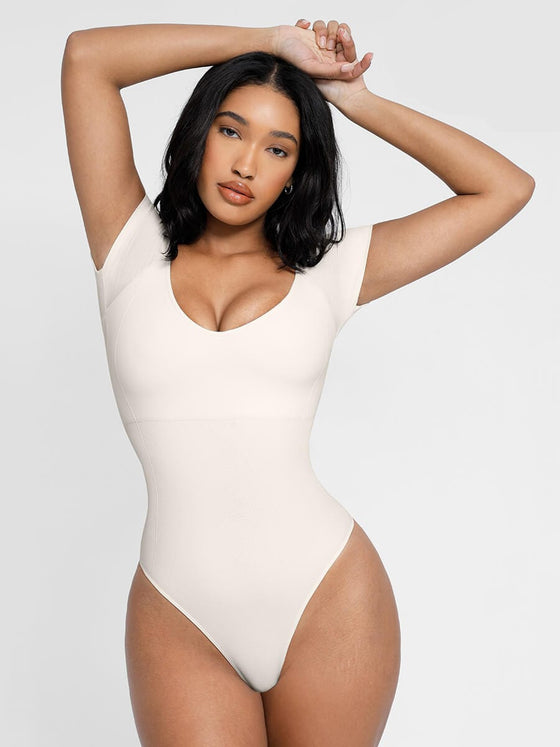 Wholesale 🌿Eco-friendly Seamless Super Strong Chest Support Shapewear Bodysuit
