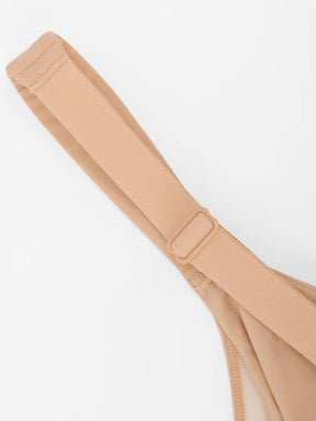 Wholesale Unlined Full Coverage Underwire Bra Side Boning Mesh Plunge Minimizer For Large Bust