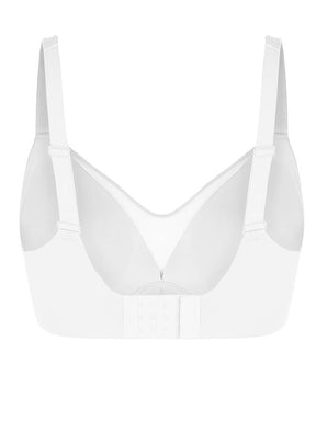 Wholesale Unlined Full Coverage Underwire Bra Side Boning Mesh Plunge Minimizer For Large Bust