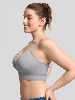 Wholesale Wireless Demi T Shirt Bra Seamless Light Support Everyday Comfort