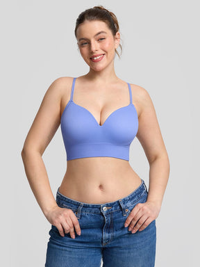 Wholesale Wireless Demi T Shirt Bra Seamless Light Support Everyday Comfort