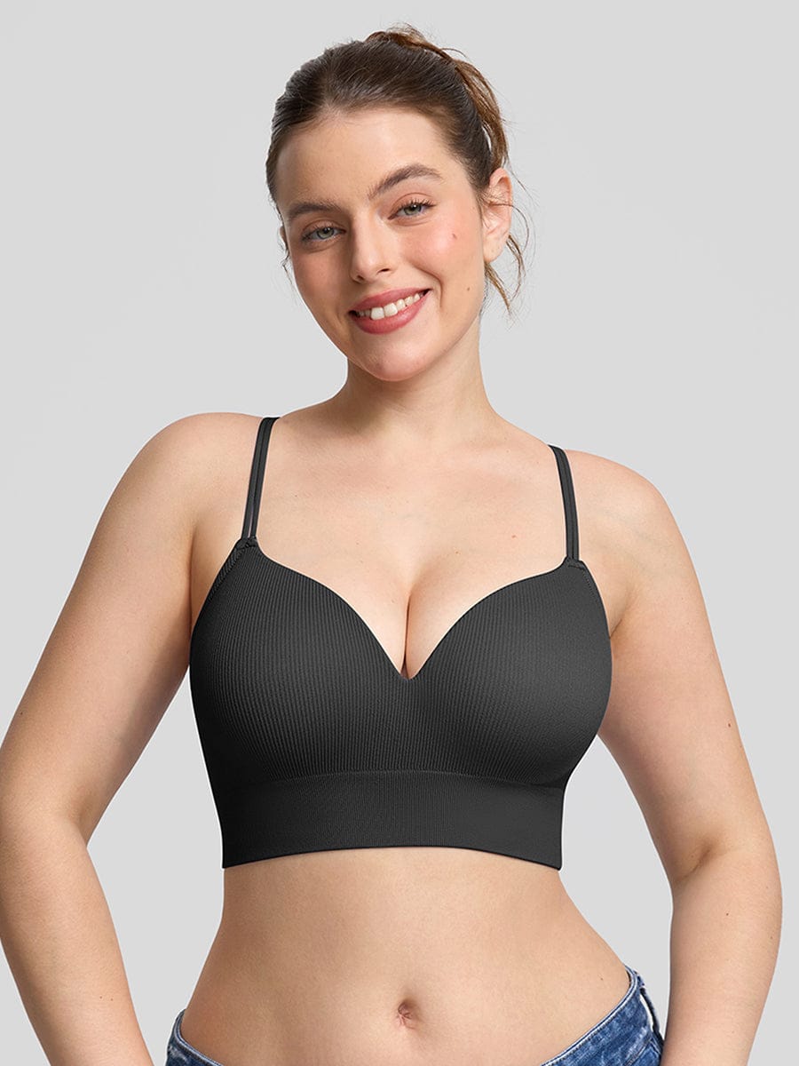 Wholesale Wireless Demi T Shirt Bra Seamless Light Support Everyday Comfort