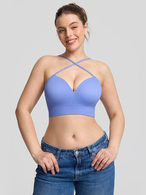 Wholesale Wireless Demi T Shirt Bra Seamless Light Support Everyday Comfort