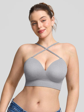 Wholesale Wireless Demi T Shirt Bra Seamless Light Support Everyday Comfort