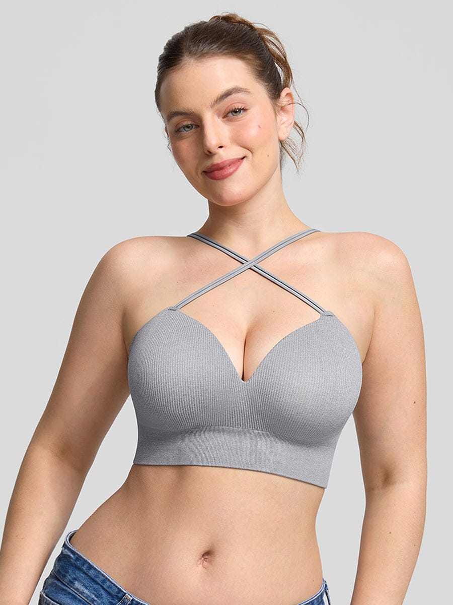 Wholesale Wireless Demi T Shirt Bra Seamless Light Support Everyday Comfort