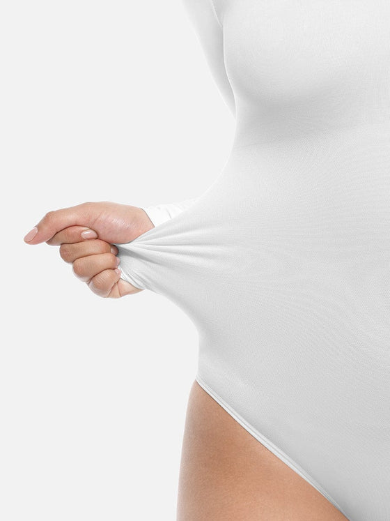 Wholesale Seamless Bodysuit Long Sleeve Slim Corset Shapewear Bodysuit