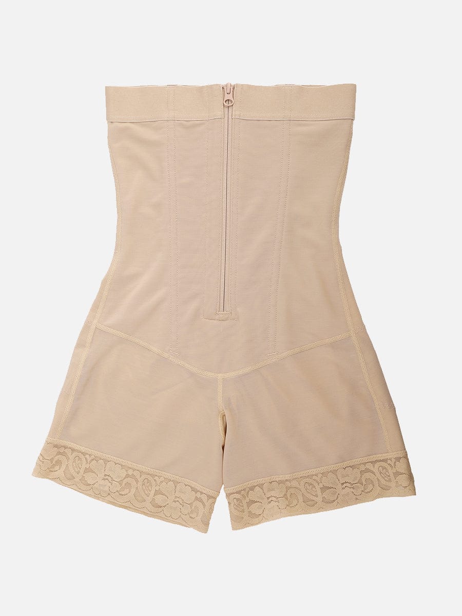 Wholesale Butt Lift High Waisted Shapewear Shorts with Four Steel Bones