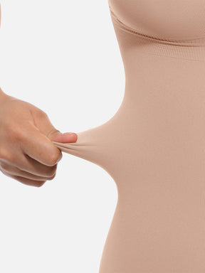 Wholesale Seamless Covered Bust Jumpsuit Thong Bodysuit