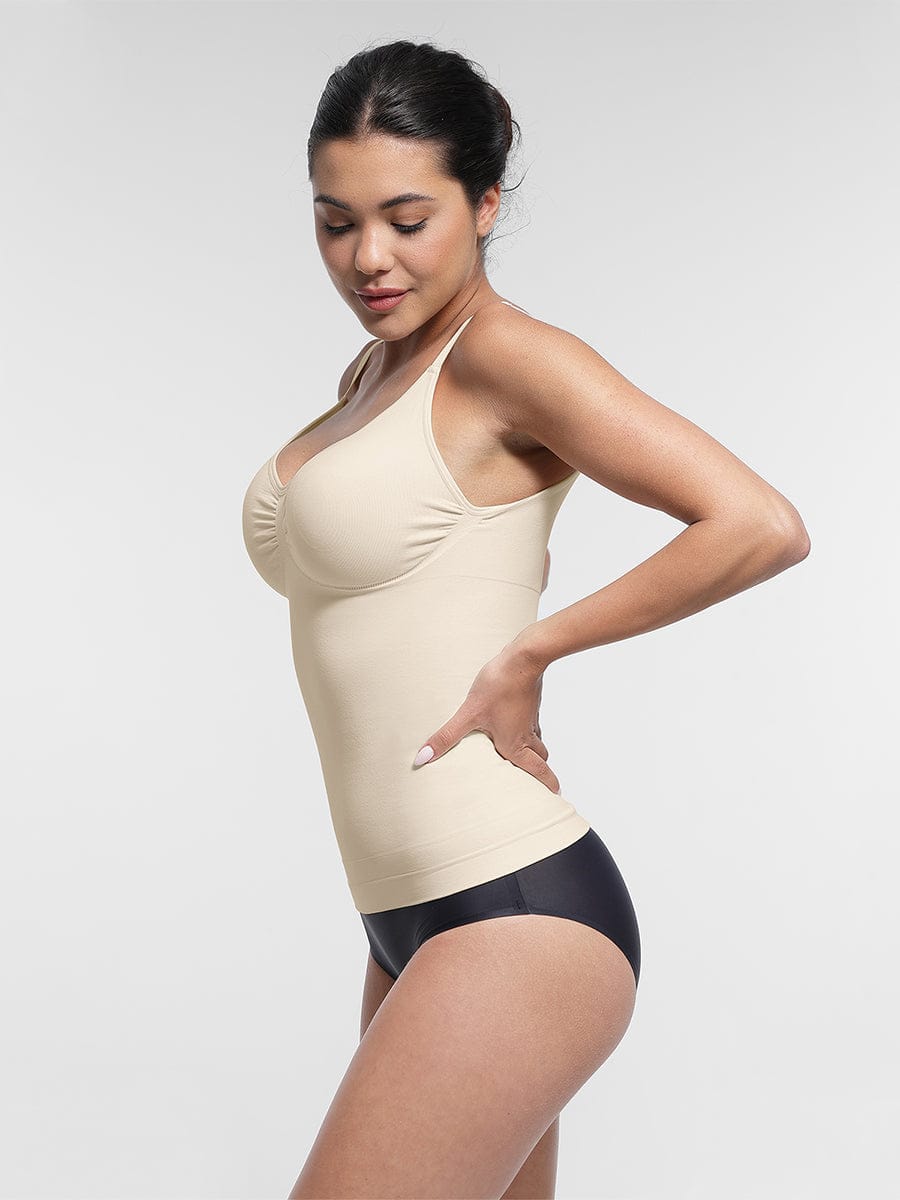Wholesale Seamless Bust Support Waist and Abdomen Control Shape Tank Top
