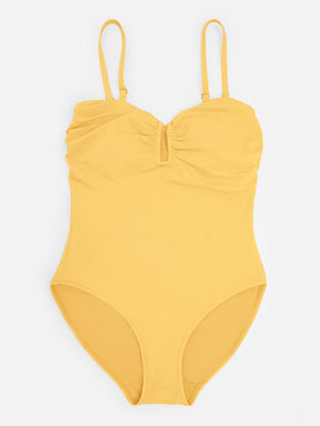 Wholesale Strapless U Wire Mesh Tummy Control One Piece Shapewear Swimsuit with Removable Pads