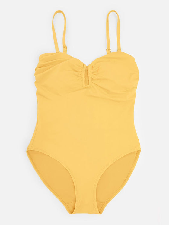 Wholesale Strapless U Wire Mesh Tummy Control One Piece Shapewear Swimsuit with Removable Pads