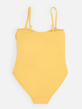 Wholesale Strapless U Wire Mesh Tummy Control One Piece Shapewear Swimsuit with Removable Pads