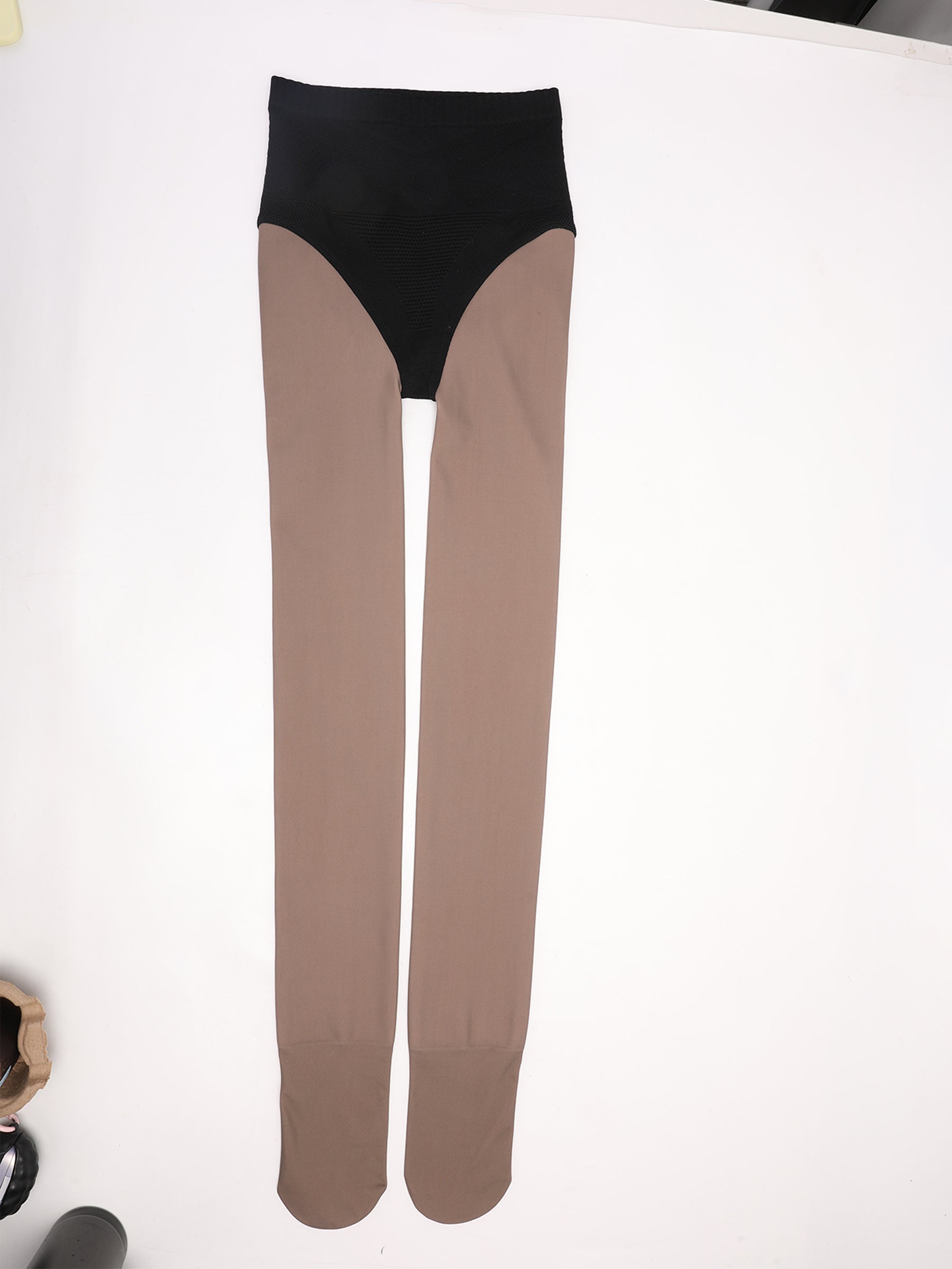 Wholesale High-Waisted Seamless Sculpting Sheer Thermal Tights