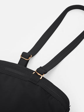 Wholesale Strapless U Wire Mesh Tummy Control One Piece Shapewear Swimsuit with Removable Pads