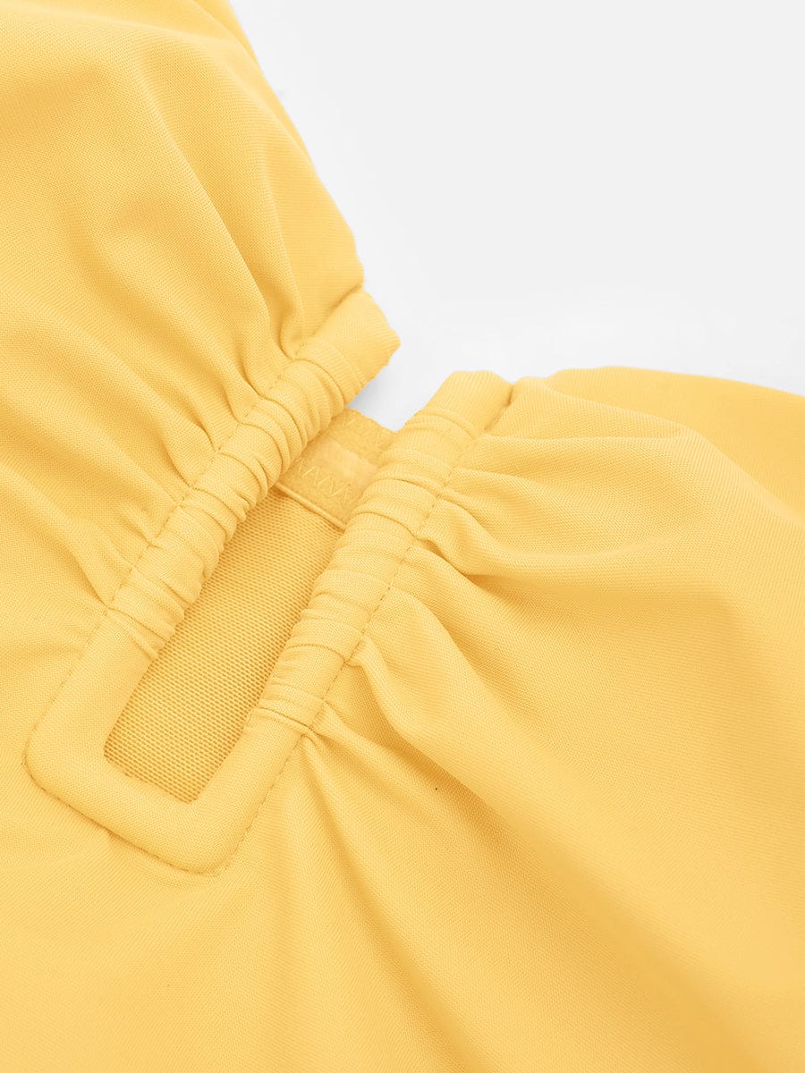 Wholesale Strapless U Wire Mesh Tummy Control One Piece Shapewear Swimsuit with Removable Pads