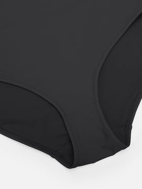 Wholesale Strapless U Wire Mesh Tummy Control One Piece Shapewear Swimsuit with Removable Pads