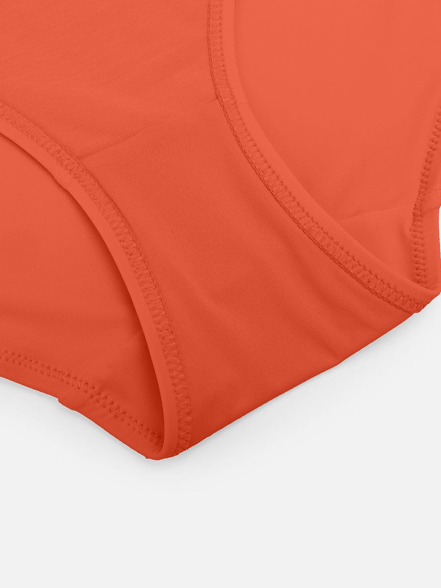 Wholesale Strapless U Wire Mesh Tummy Control One Piece Shapewear Swimsuit with Removable Pads