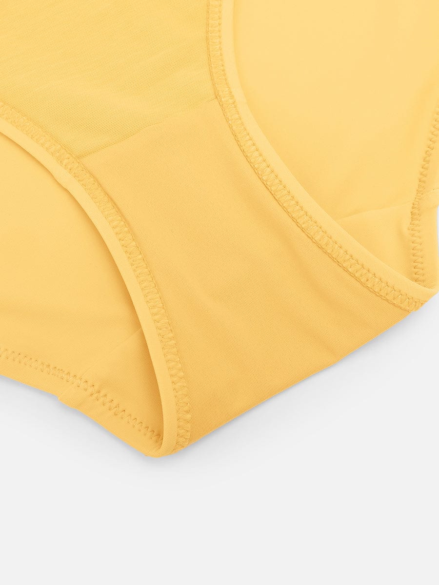 Wholesale Strapless U Wire Mesh Tummy Control One Piece Shapewear Swimsuit with Removable Pads