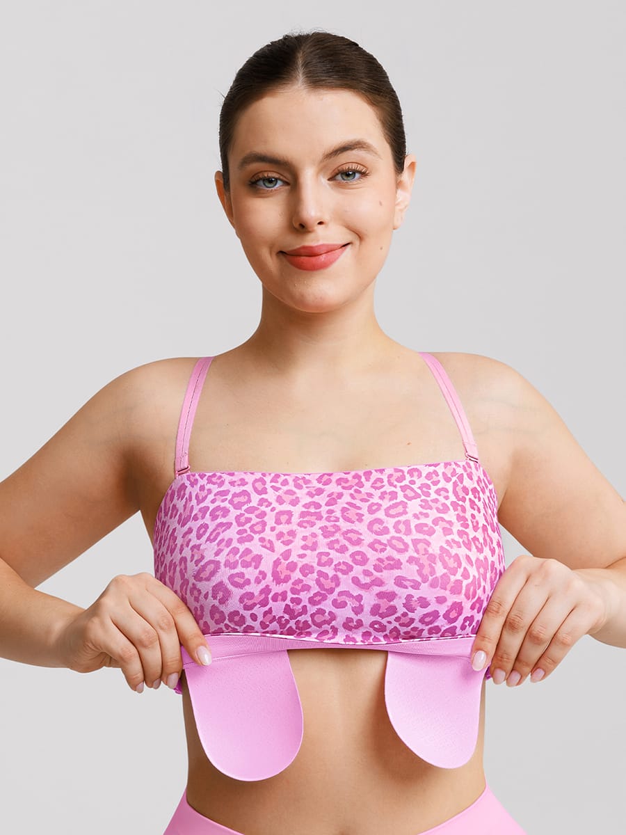 Wholesale Strapless Anti Slip Bandeau Bra Fixed Molded Cups FeelSoft Fabric Nipple Coverage