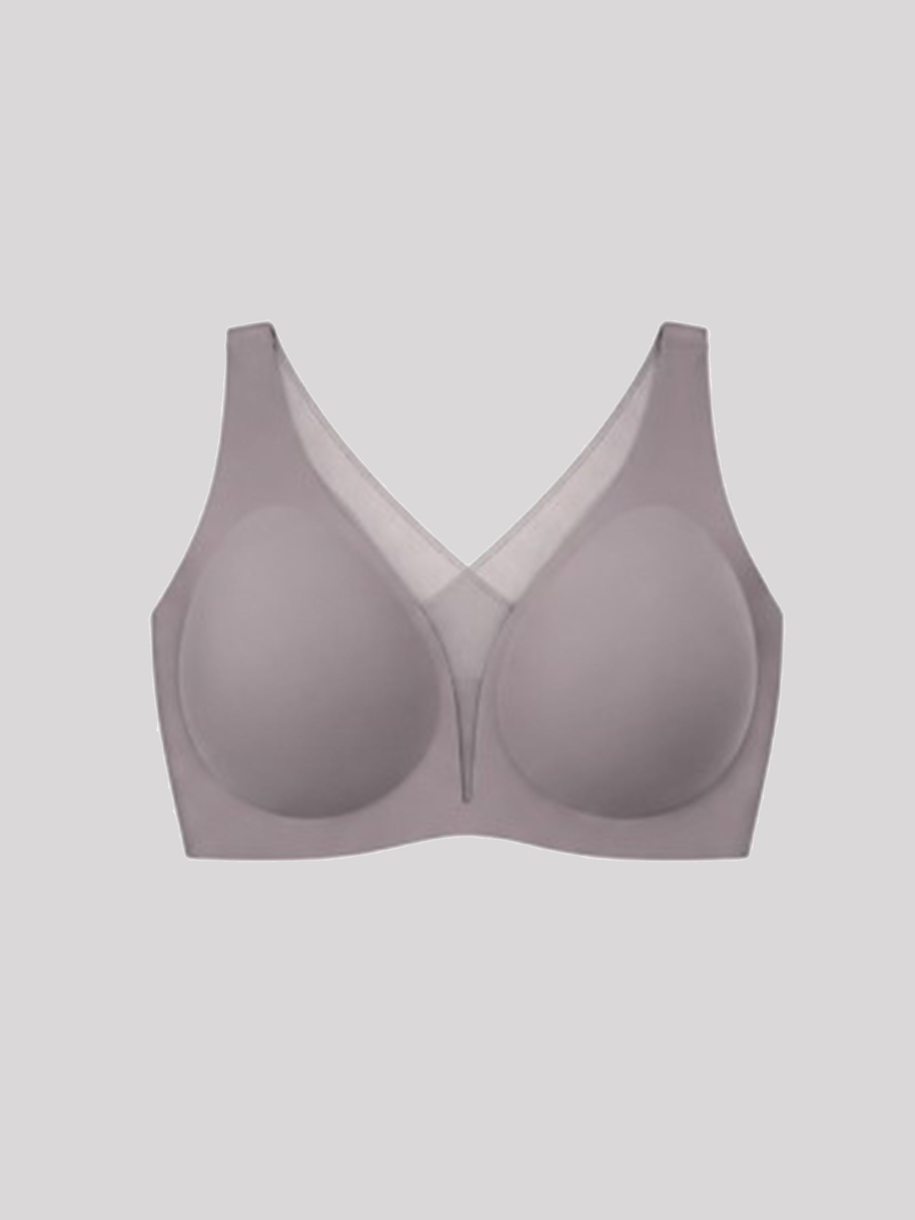 Wholesale Traceless Mesh Full Coverage Wireless Built-In Gel Support T-Shirt Bra