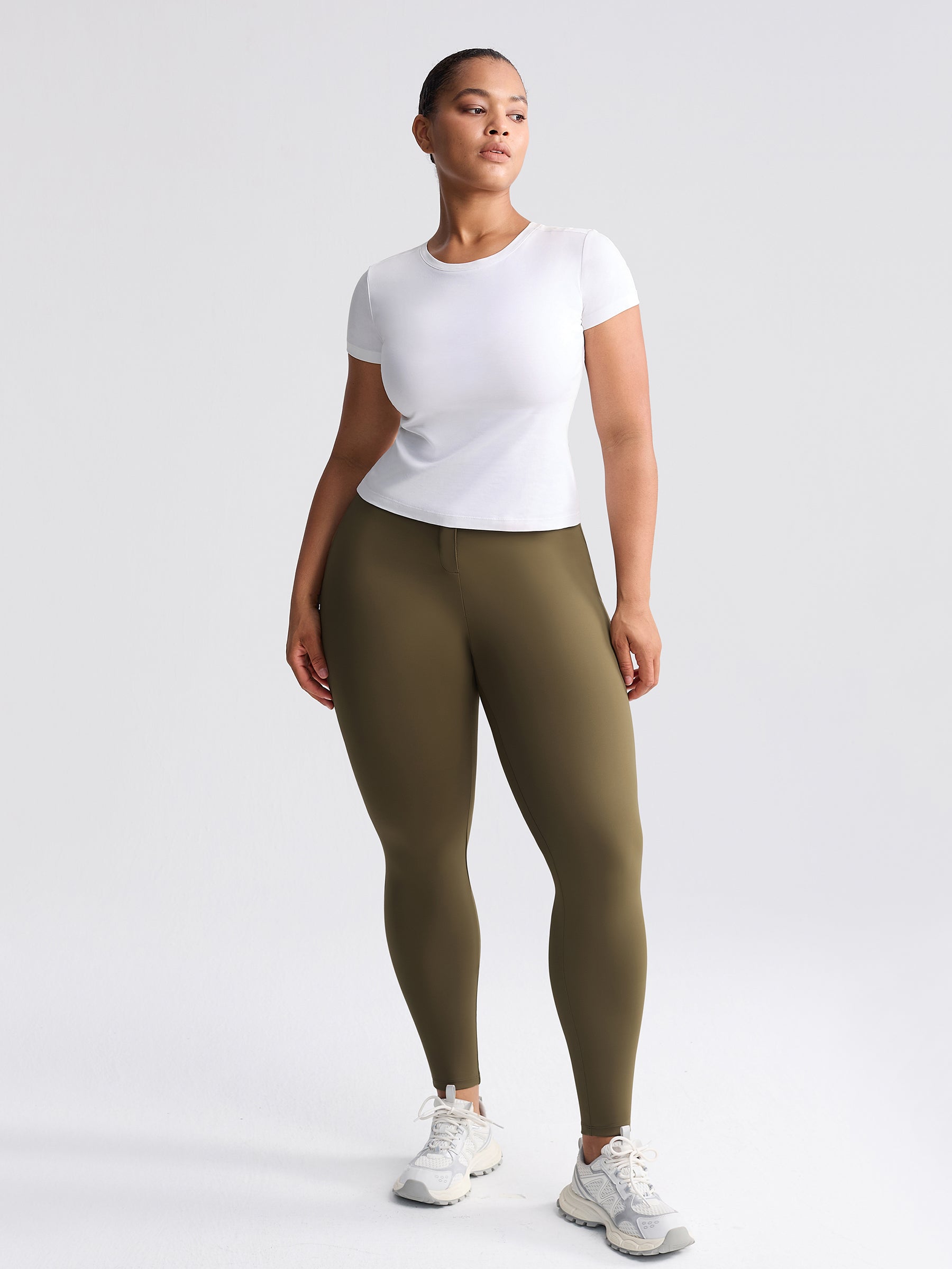 Wholesale Tummy Control High Waist Shaping Booty Skinny Pants