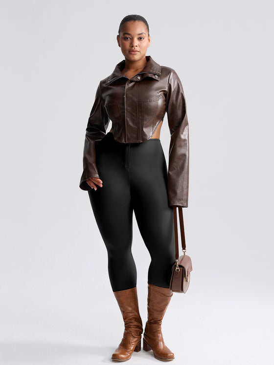 Wholesale Tummy Control High Waist Shaping Booty Skinny Pants