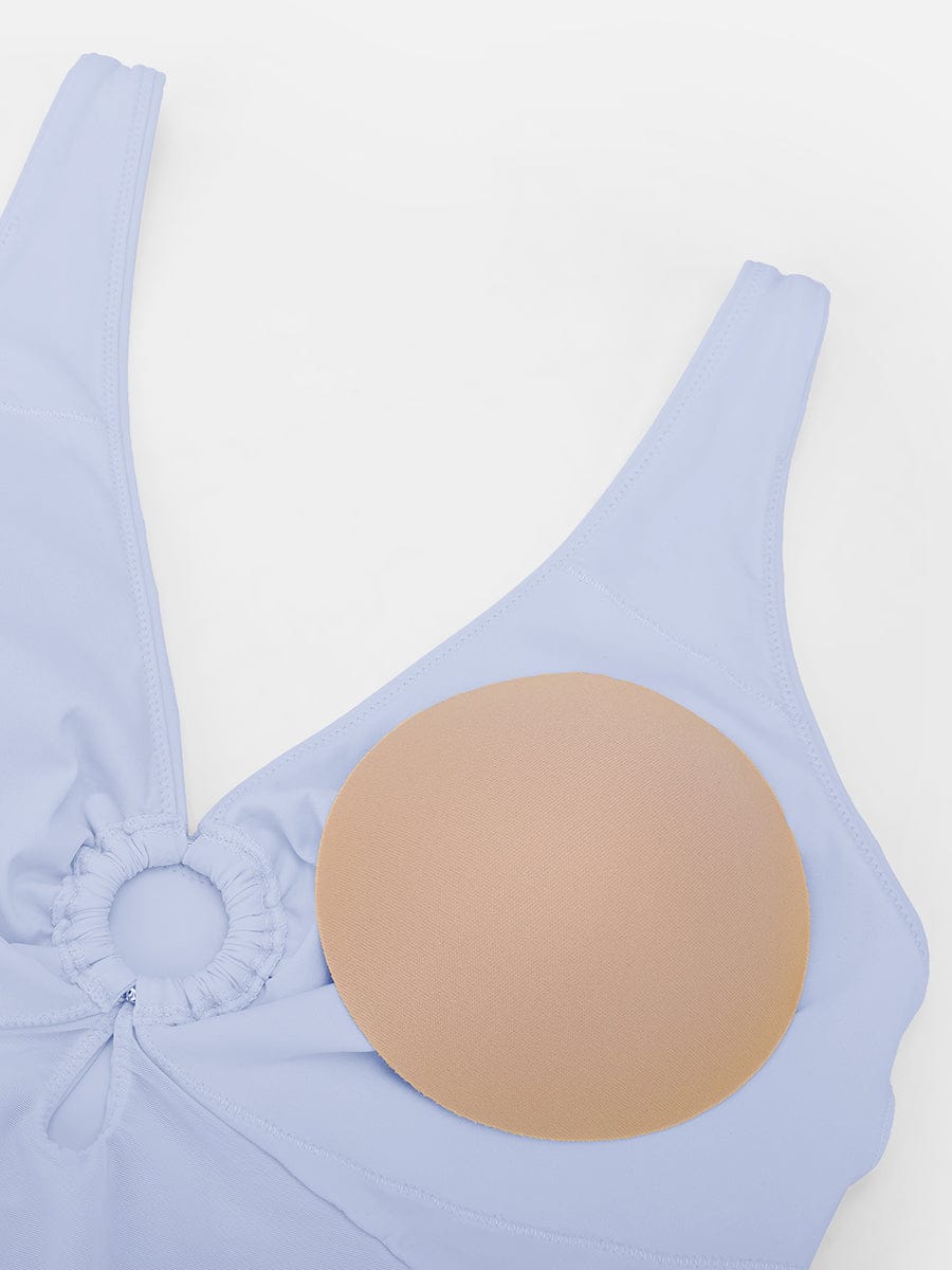 Wholesale Waist Shaping Mesh Eco Lining Ruched Brief One Piece Swimsuit with Pads