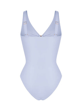 Wholesale Waist Shaping Mesh Eco Lining Ruched Brief One Piece Swimsuit with Pads