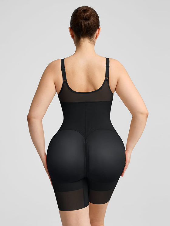 Wholesale Wide Elastic Fajas Colombianas Full Bust Compression Tummy Control Body Shaper