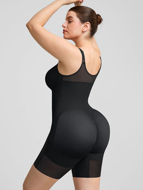 Wholesale Wide Elastic Fajas Colombianas Full Bust Compression Tummy Control Body Shaper