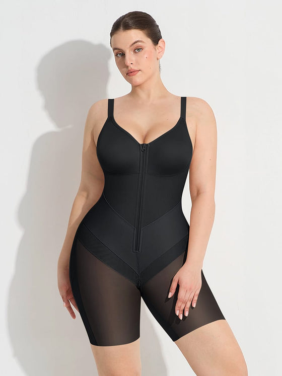 Wholesale Wide Elastic Fajas Colombianas Full Bust Compression Tummy Control Body Shaper