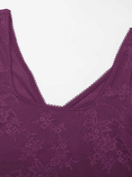 Wholesale Seamless Sexy Deep V-Neck Lace Shaping Thong Bodysuit